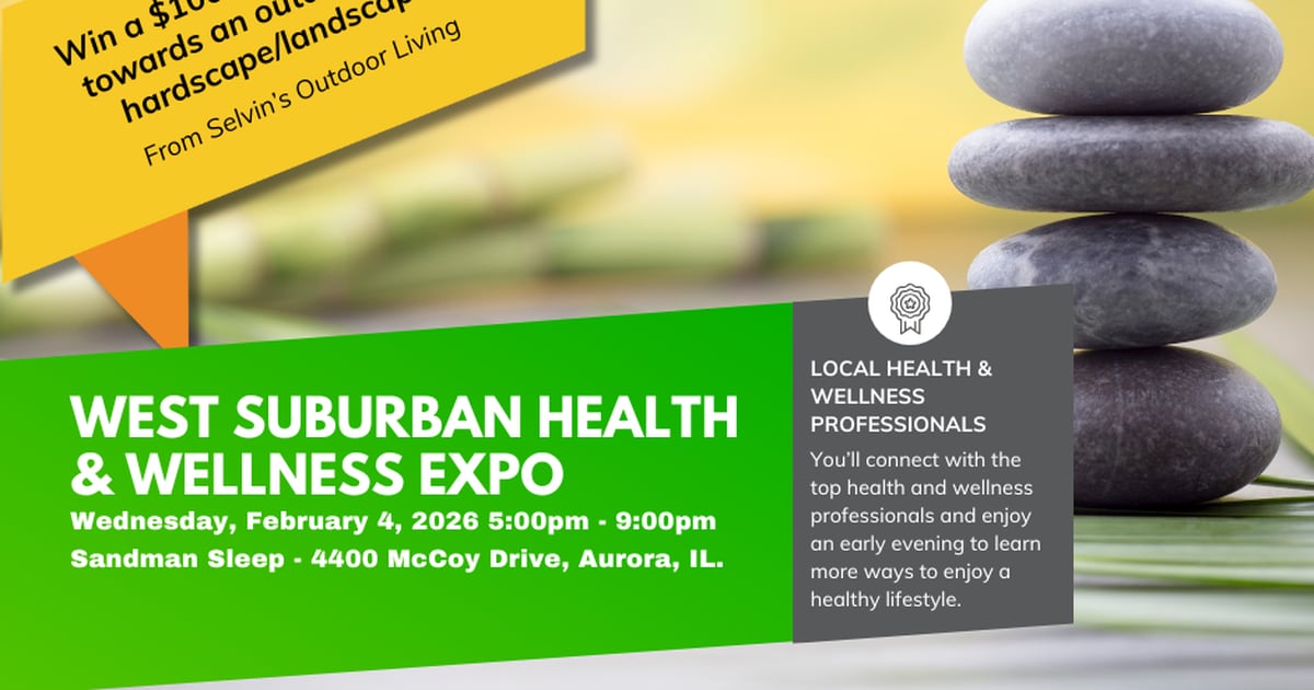 West Suburban Health and Wellness Expo set for Wednesday in Aurora