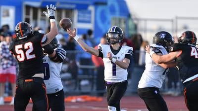 Owen Lansu throws 4 TD passes to lead Downers Grove North into semis with rout of Lincoln-Way West