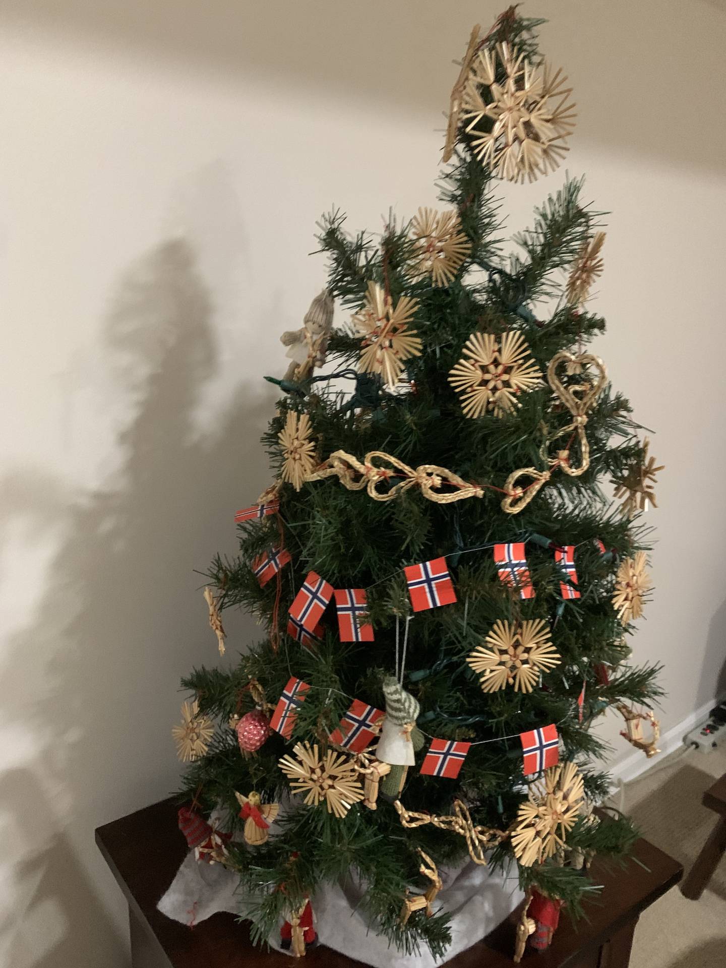 An image of a Scandinavian tree submitted by Mary Tyner.