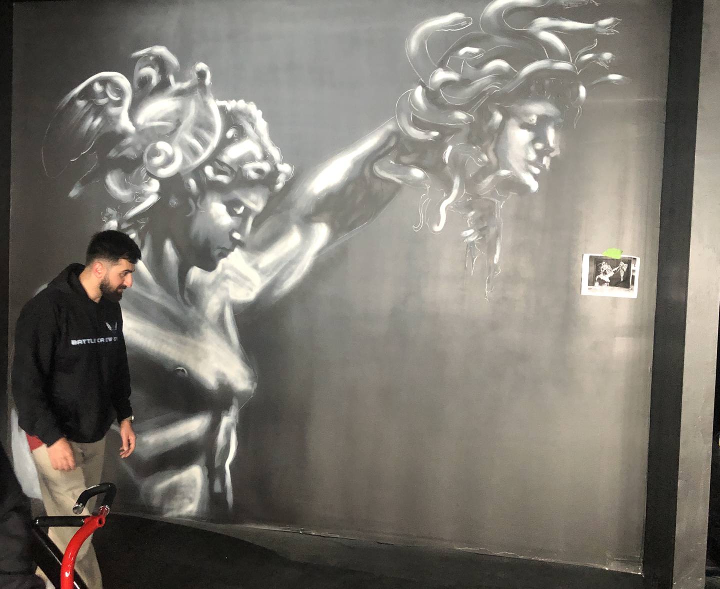 Jonathan Yousif, pictured, and his friend Jared Schnulle are working to open Battle Crew Gym, 1792 N. Richmond Road, McHenry. The independent gym is set to open Saturday, June 21, 2025.