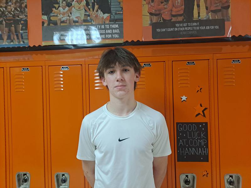 Lincoln-Way West's Wyatt Carlson.