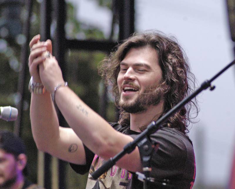 Chase McDaniel performs  at  River Country 101.7's Summer Kickoff. The event was held on the Dixon Riverfront June 1, 2024.
