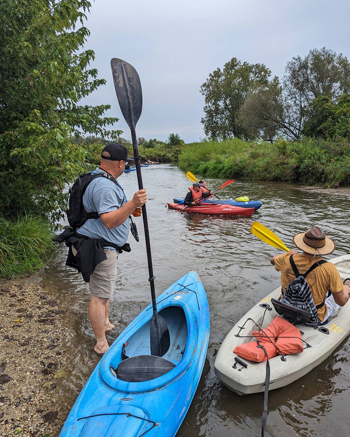 Kayakers set to get launched in July 2025 with Wonder Lake-based outfitter Scull & Oars.