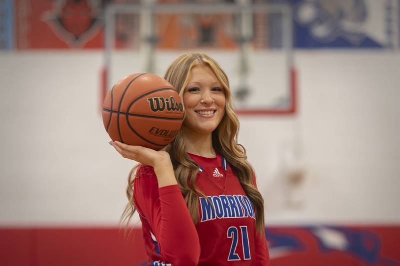 Morrison’s Camryn Veltrop, Sauk Valley Media girls basketball player of the year.