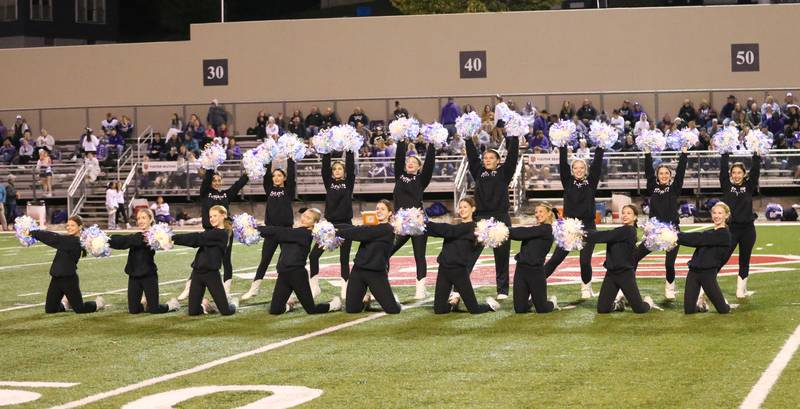 The L-P Cavalettes perform at halftime on Friday, Sept. 27, 2024 at Howard Fellows Stadium.
