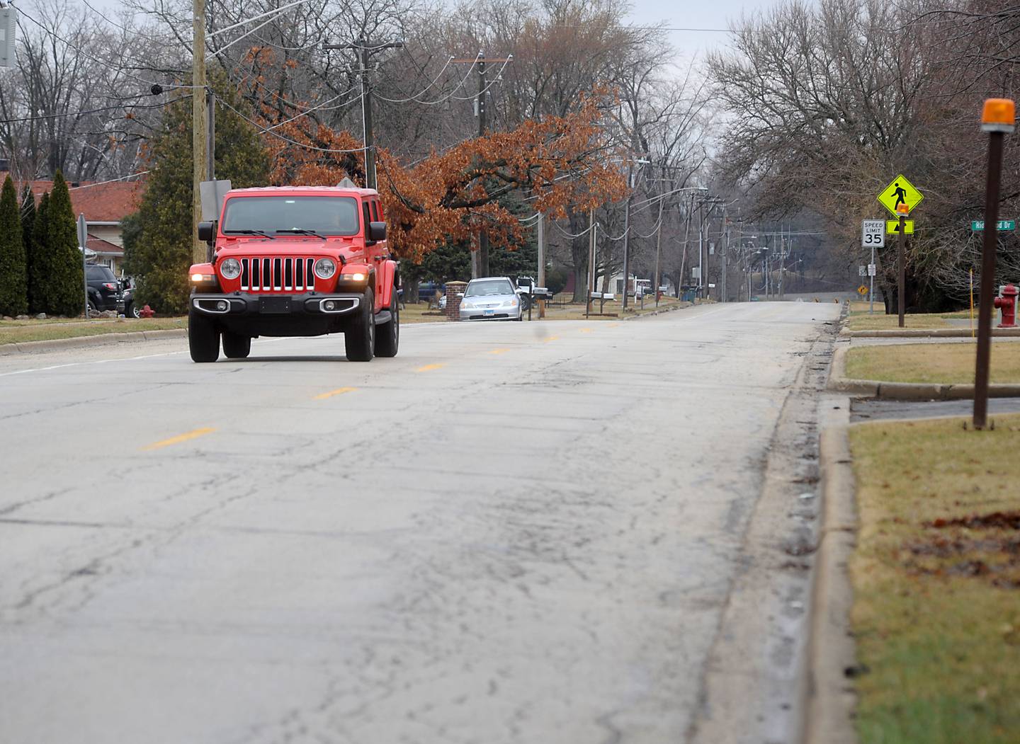 Dean Street is one of the streets the city of Woodstock is considering on a long list of potential roads for resurfacing, which officials said will amount to about $12.8 million in reconstruction.