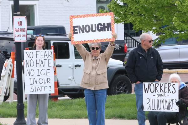 Photos: Workers over Billionaires rally held in Princeton on May Day