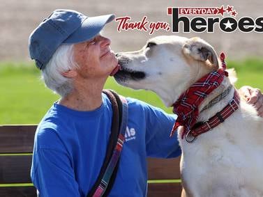 This animal lover has volunteered at DeKalb shelter for half a century