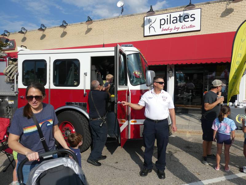 Crystal Lake's National Night Out event on Thursday, August 4, 2022, included food trucks, live music, first responder vehicles, and a dunk tank. The event is a great way to foster positive public outreach, said Illinois State Police Sgt. Aldo Schumann.