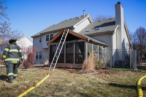 Responders prevent deck fire from spreading to home in Cary
