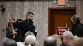 Pro-Palestinian group forces shut down of Casten town hall meeting in Downers Grove