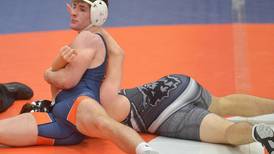 Oswego wrestling wins dual with Oswego East