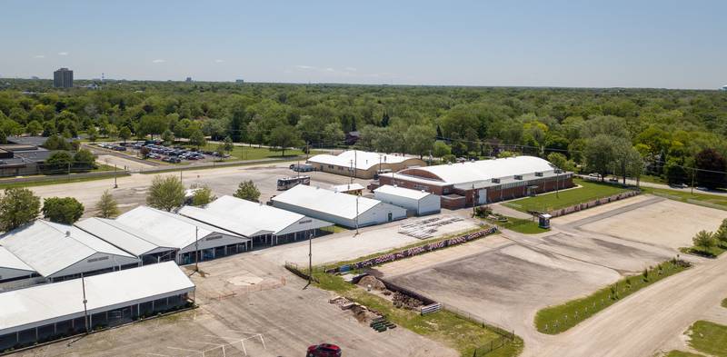 A reimagined DuPage County Fairgrounds could be home to a performing arts center featuring a large outdoor concert venue and buildings for music, dance and digital media programs.
