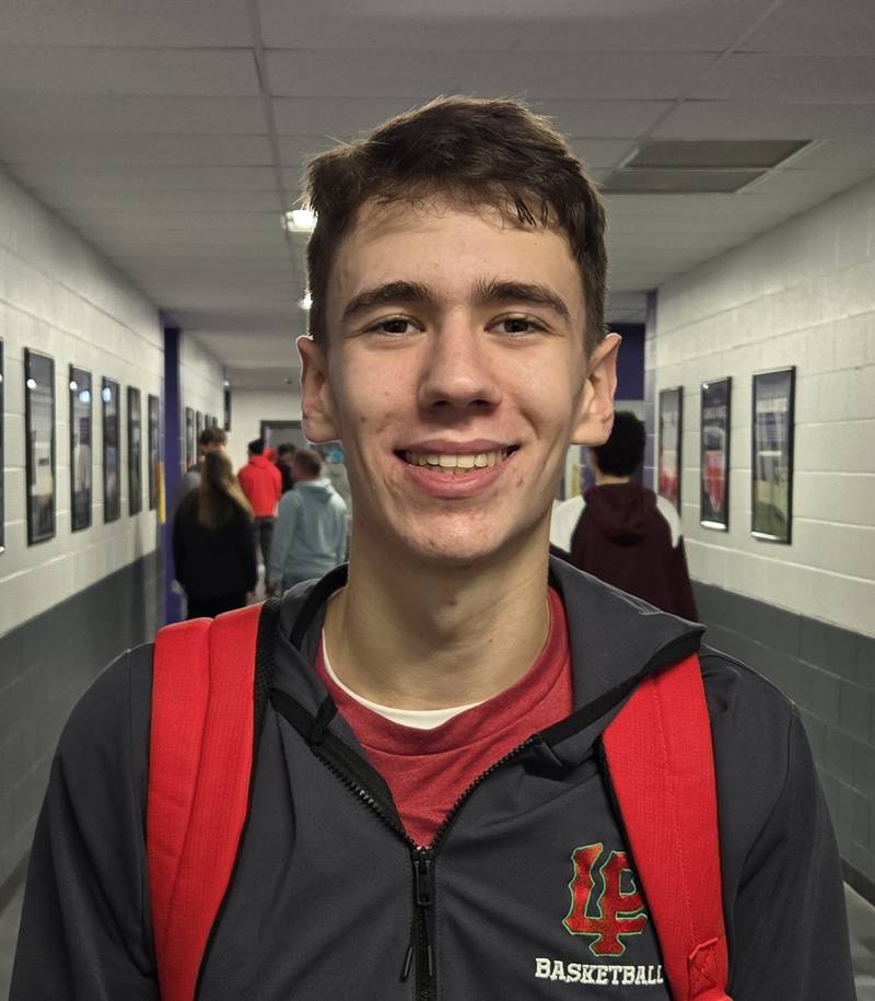 La Salle-Peru senior Nick Olivero