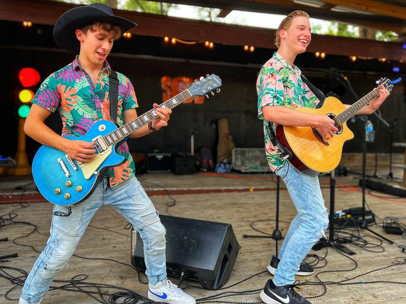 Ripped Jeans Duo – comprised of 19-year-old Levi Cull and 17-year-old Matthew Ripsch – will perform songs from the EP “Worn In” from 6 p.m. to 6:30 p.m. June 30 at Southbank Original BBQ, 129 E. Hydraulic Ave., Yorkville, as part of a CD release party. The band will then perform a three-hour show from 7 to 10 p.m.