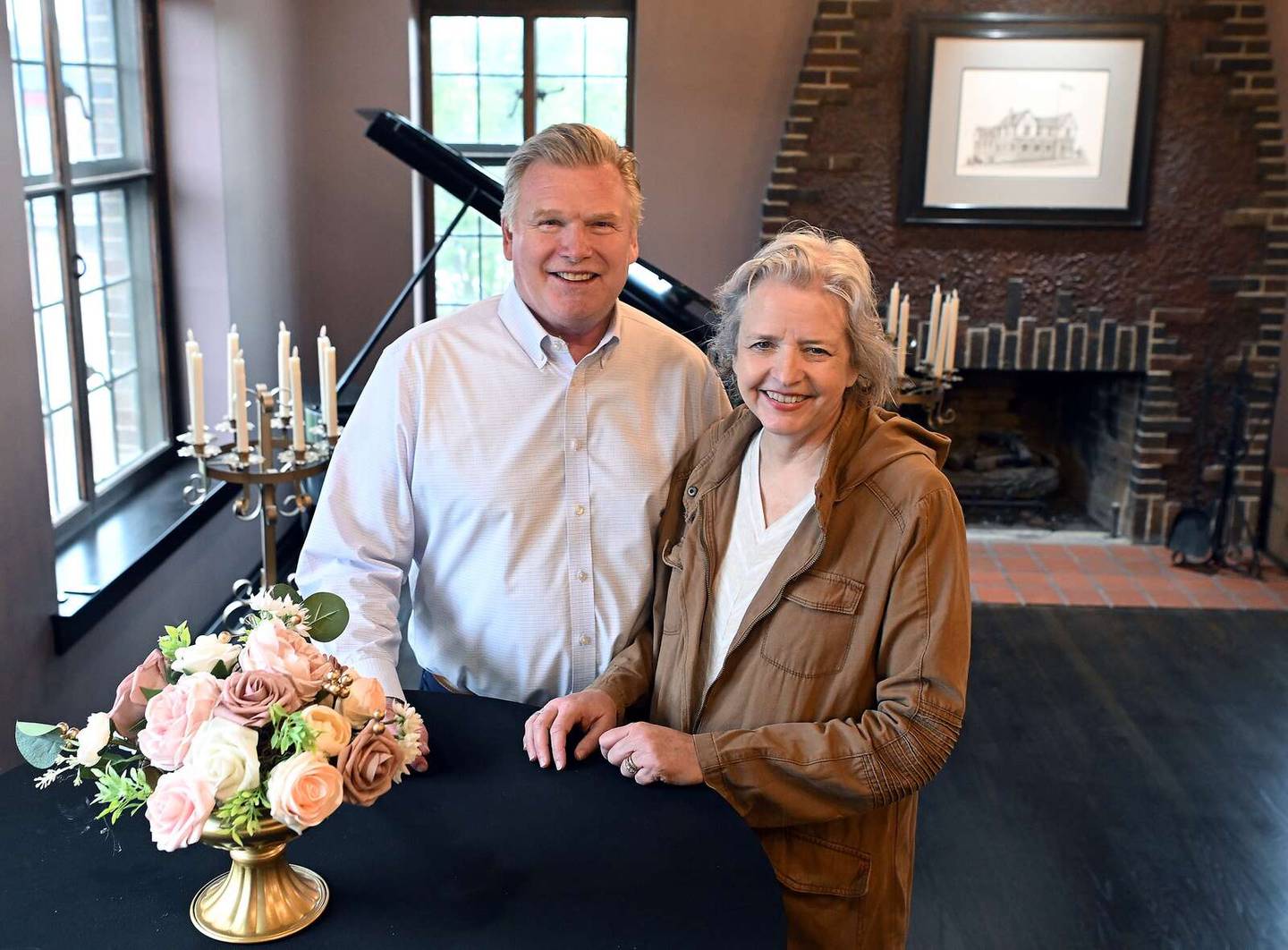 Michael and Mary Alice Benoit of Bartlett recently purchased the former Elks Lodge building in downtown Elgin and have transformed it into The Lodge Performing Arts Center.