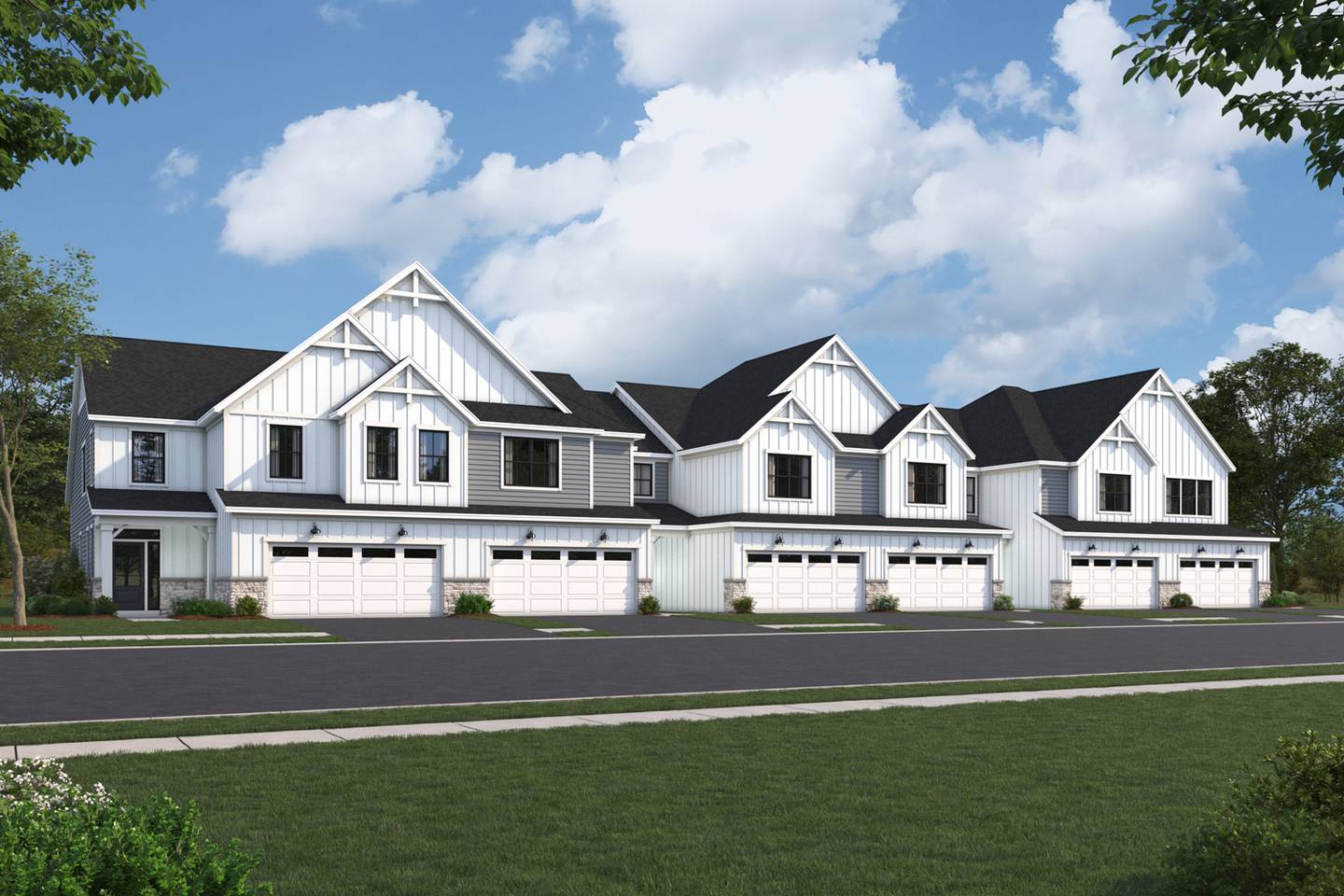 Concept art of townhomes coming to the Sadie Ridge subdivision in Lockport. 
Friday, August 29, 2025.