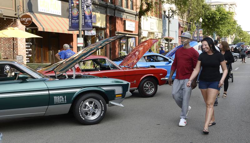 Downtown Ottawa was filled with many classic vehicles and car enthusiasts Friday, June 16, 2023, for the 25th annual Cruise Night sponsored by the La Salle County Cruisers. The event draws many to view the vehicles of yesteryear.