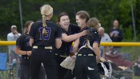 Serena softball bests Marquette 6-2 in 1A sectional final