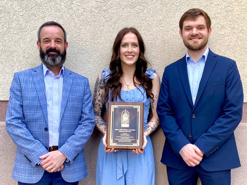 The 2024 Business of the Year was presented to Petals by Peyton Plant Shop & Florist.