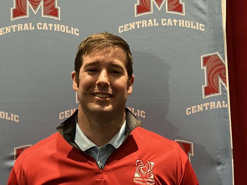 Marian Central boys basketball coach Sean Stochl.