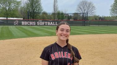 Liv Woolman returns to give BBCHS 10-0 win over Andrew with game-ending single