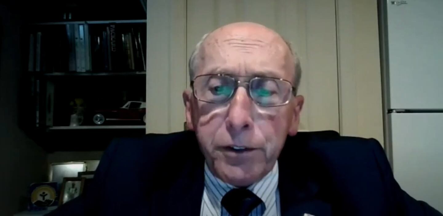 Paul Callighan, a DeKalb resident who chairs a private committee advocating in support of the referendum’s passage, said he believes enough is enough with elected city clerks. He spoke during a virtual panel Oct. 28, 2024, hosted by the League of Women Voters of DeKalb County.