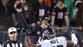 Chicago Bears notes: QB Caleb Williams defends his offensive line