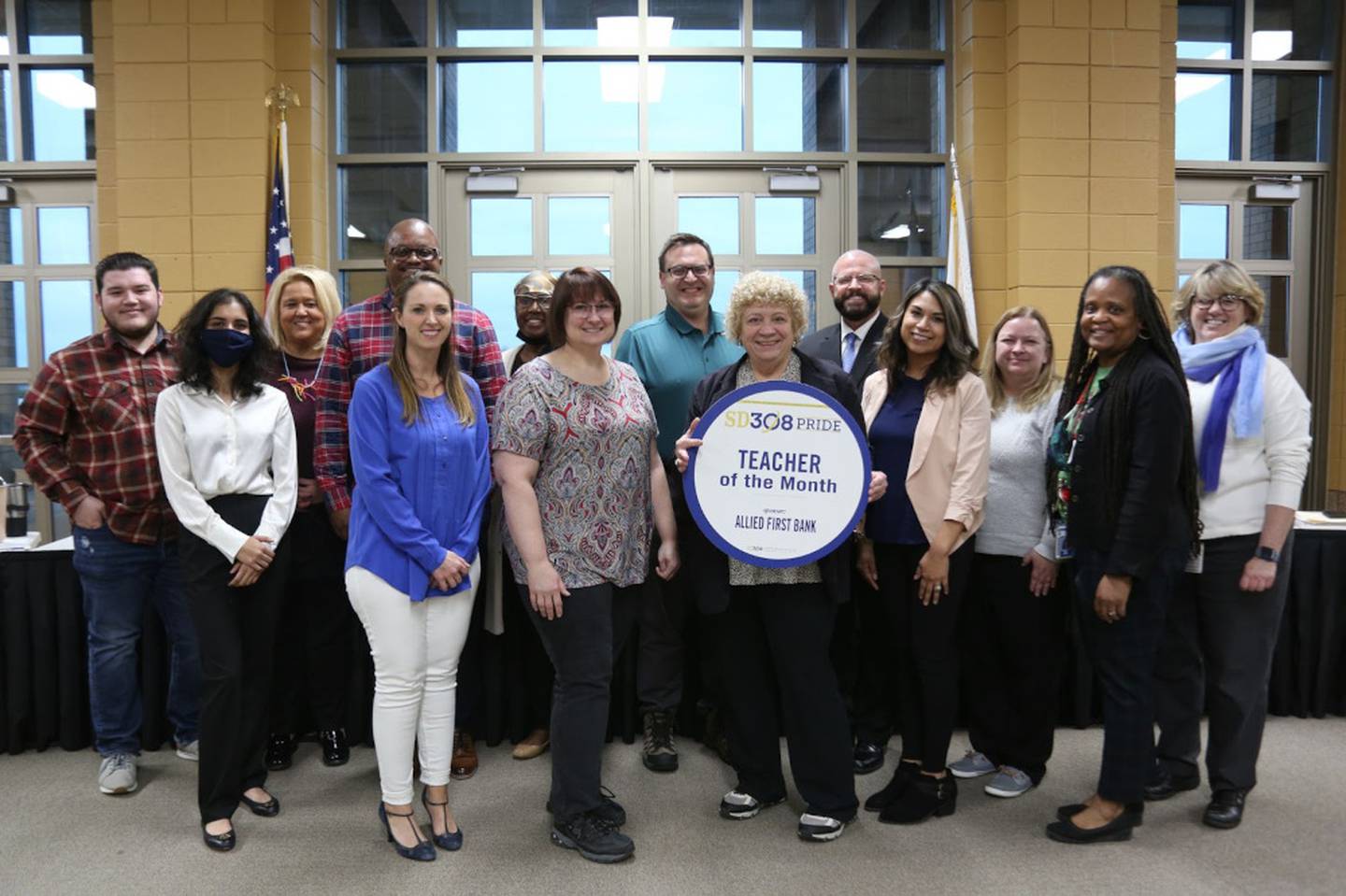 Oswego School District 308 Teachers of the Month for April 2022.