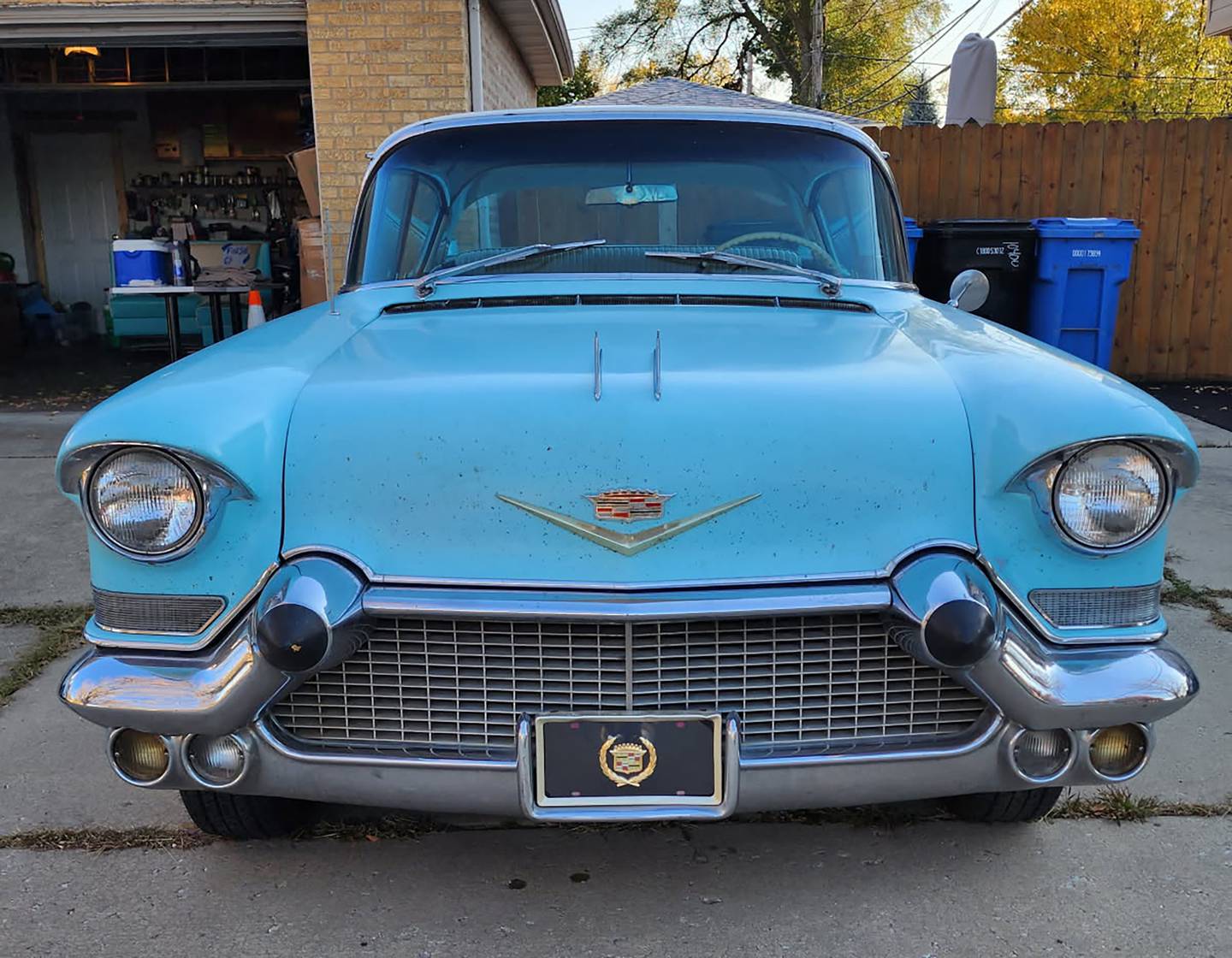 Photos by Rudy Host, Jr. - 1957 Cadillac Sedan Front