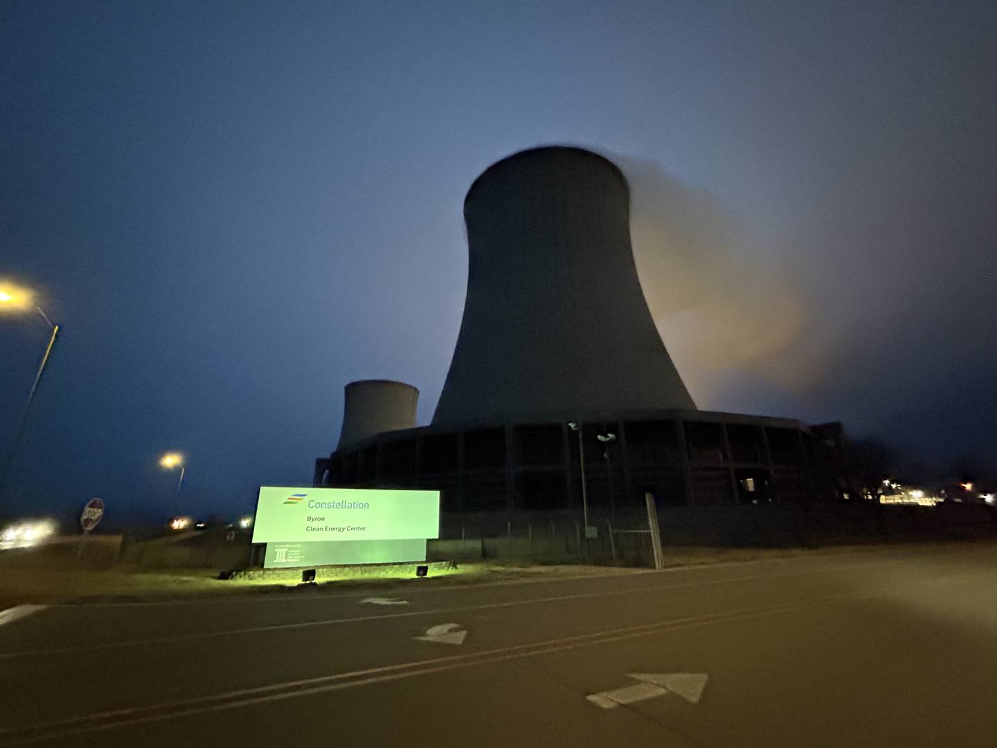 The Byron Nuclear Plant at 4405 N. German Church Road in Byron.
