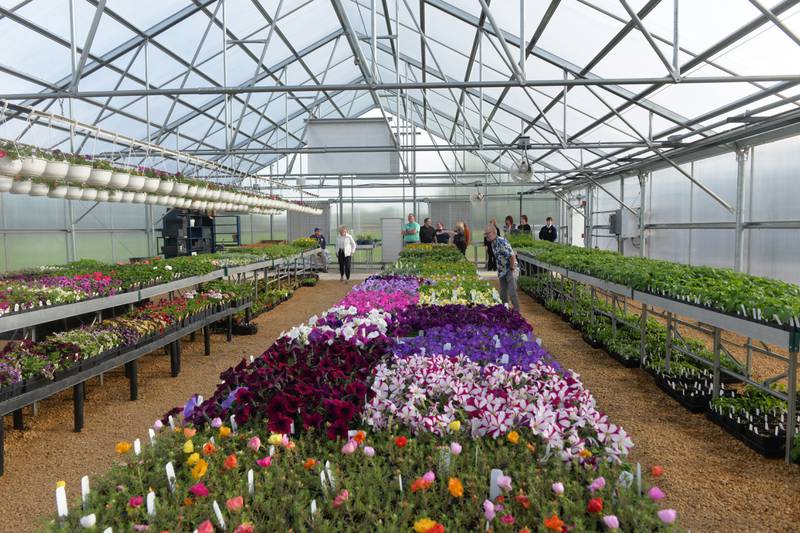 Polo High School's new greenhouse officially opened on Wednesday, May 1, 2024. The 42'x72' building is located just east of the high school.