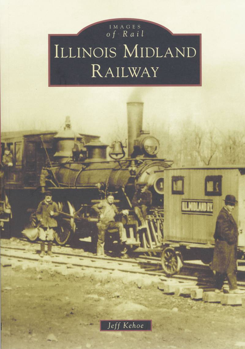 Boulder Hill author Jeff Kehoe will speak on his latest book in Arcadia Publishing's "Images of Rail" series,Illinois Midland Railway, at the Little White School Museum at 1 p.m. on Sept. 10. Kenoe's book recounts the colorful history of the tiny railroad that ran for less than two miles between the Kendall County villages of Newark and Millington for a half-century.