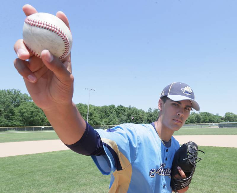 Marquette's Taylor Waldron is The Times 2022 Baseball Player of the Year.