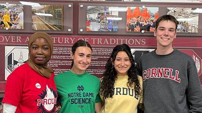 Lockport District 205 board bids farewell to student members