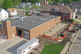 Photos: Princeton fire station expansion underway, adds sleeping quarters