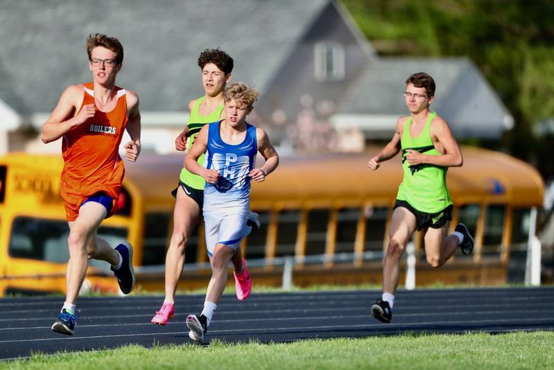 Princeton's Augustus Swanson runs in Tuesday's Ferris Invite.