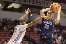 Stella Sakalas’ 30 points power Nazareth past Belleville East in IHSA Class 4A state semifinal