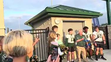 Bishop McNamara’s Rich Zinanni Athletic Complex unveiled