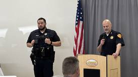 Officer Kyle Vonderheide named Minooka Officer of the Year