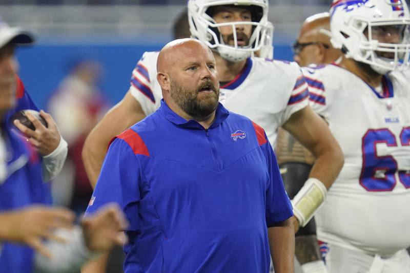 Buffalo Bills offensive coordinator Brian Daboll is one of the top names for NFL teams seeking a new head coach.