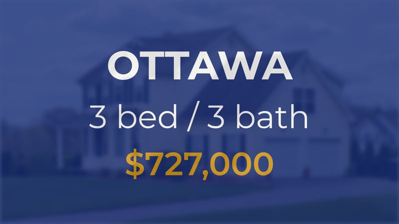 Ottawa: Single-family home sells for $727,000