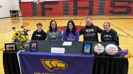 Six Forreston High School student athletes to continue playing at college level