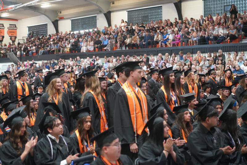 Crystal Lake Central High School's class of 2026 celebrates its graduation on Saturday, May 16, 2026.
