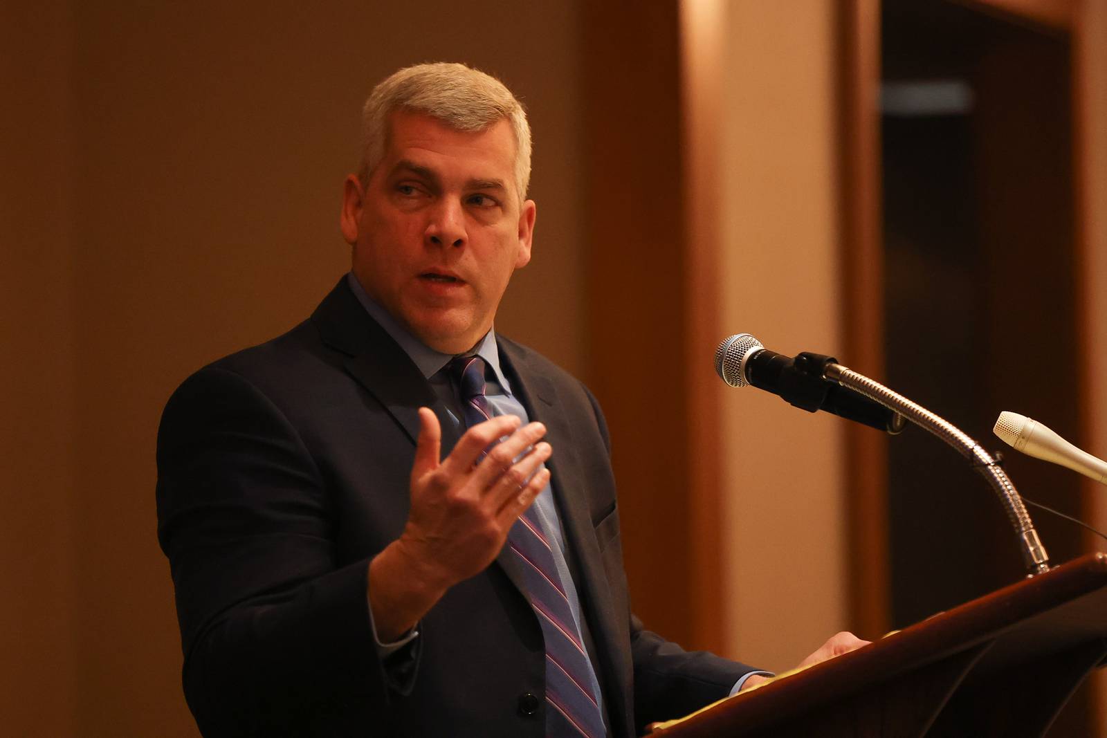 Joliet mayor reports on State of the city, announces reelection bid