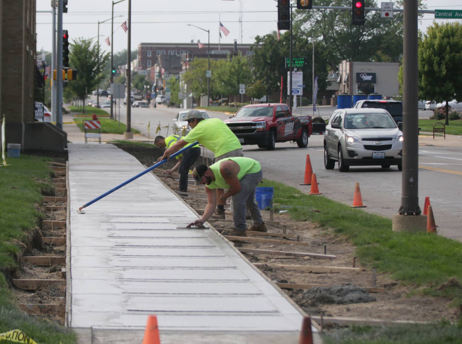 Photos City of Princeton pours new sidewalks ahead of Homestead
