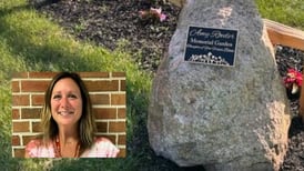 Memorial garden at Woodstock school honors mother, volunteer who died in crash 1 year ago