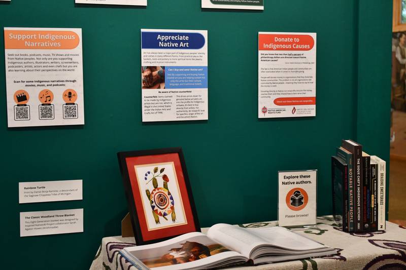 The "Indige-Facts" exhibit, on display now at Isle a la Cache Museum in Romeoville, will help visitors educate themselves on contemporary Native life in the United States.
