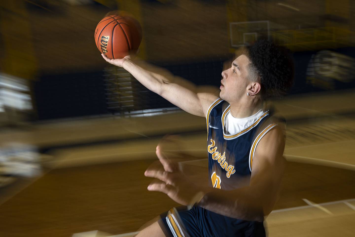 Sterling’s Andre Klaver was selected at SVM’s boys basketball Player of the Year.