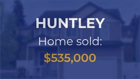 Single-family home in Huntley sells for $535,000